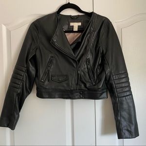 Leather Moto Jacket